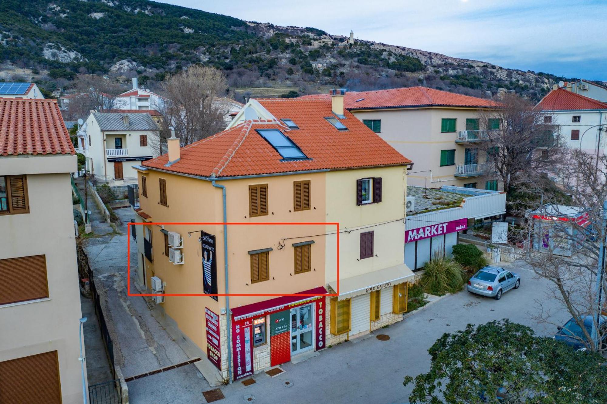 Seaview Apartments Baska Room photo
